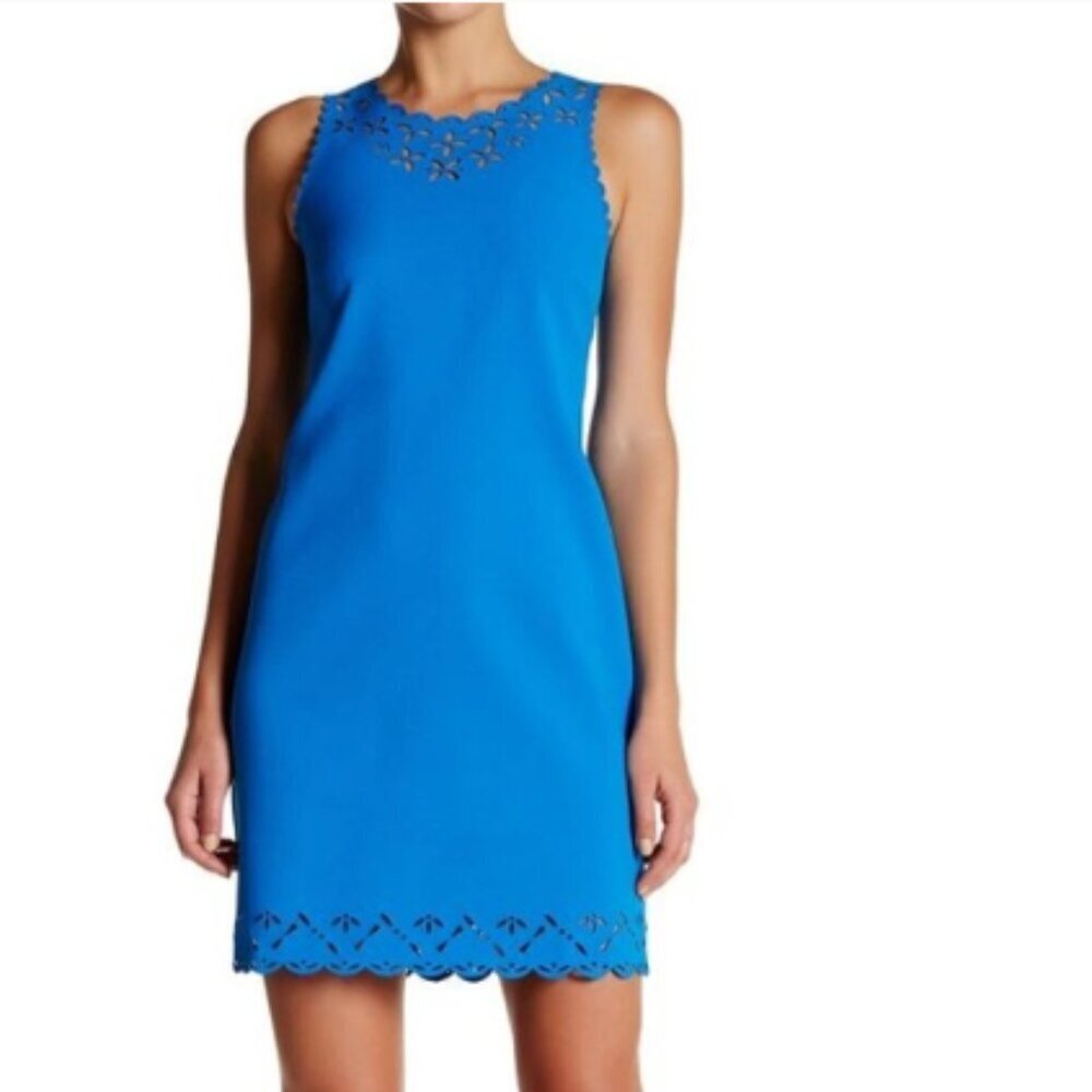 J. Crew scalloped laser cut dress - Picture 2 of 7